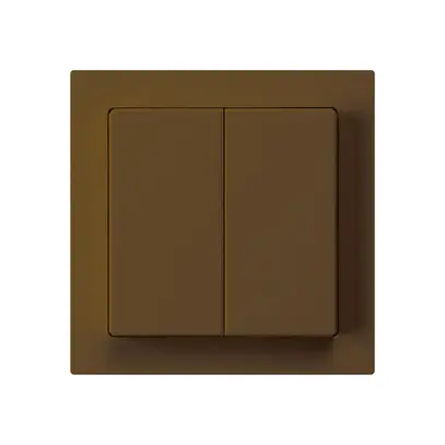 Interruttore kallysto 3/1P+A-R/1P marrone 