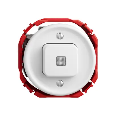 Contact à poussoir STANDARDdue SNAPFIX® ARL/1P lentille frontale jn bc 
