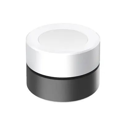 Dimmer rotativo wireless bianco-nero KnockautX, da BRELAG 