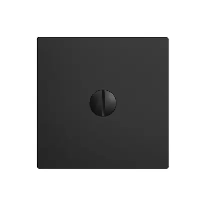 Plaque d'obturation EDIZIOdue noir 60×60mm 