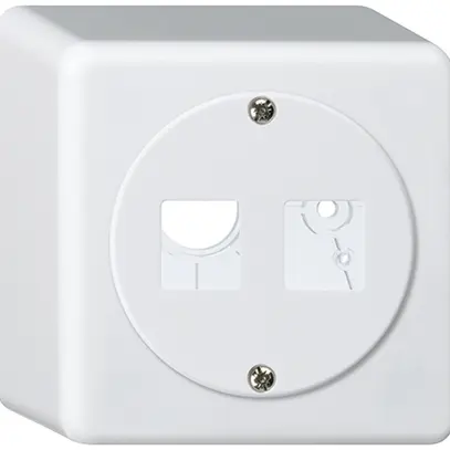 Kit de montage AP HMS basico pour 2 modules blanc 