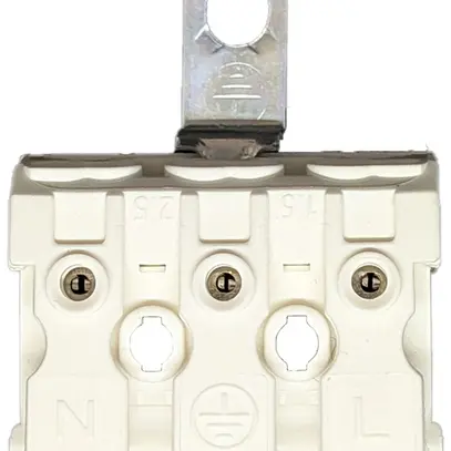 Morsetto di connessione 3P 0.5…2.5mm² leve azionamento staffa messa a terra bi 