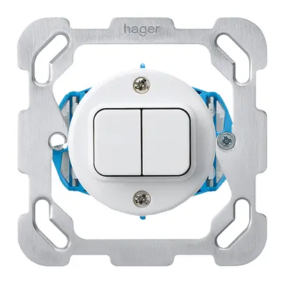 Interrupteur ENC basico 1/1 blanc 
