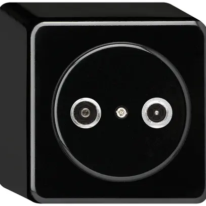 Presa d'antenna AP basico TV-R 14dB 2GHz nero 