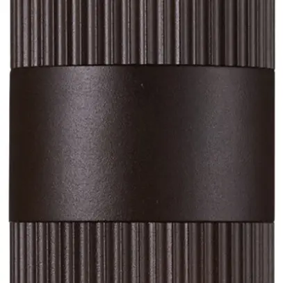 Applique Nordlux Kyklop Ripple 2×GU10 25W IP54 Ø86×140mm rouille 