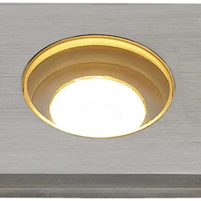 Luminaire de sol LED INC DASAR MINI 12/24VDC 2W 120lm 3000K carré IP67 acier fin 