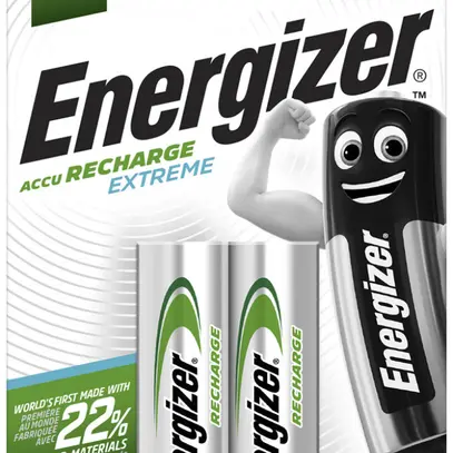 Accu NiMH Energizer Extreme HR6 1.2V, 2300mAh, 2pezzi 
