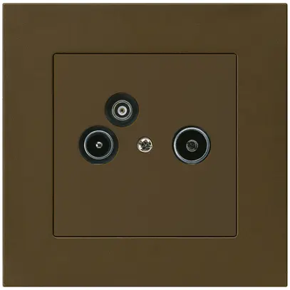 Prise pour antenne ENC R/TV/données kallysto.pro 2GHz 14db brun 
