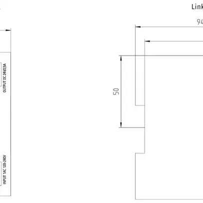 Stromversorgung Siemens SITOP, IN: 120…230VAC (120…240VDC), OUT: 24VDC/2.5A 