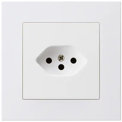 Presa INC kallysto.pro T13 bianco con protezione bambini 