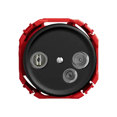 Prise antenne TV-R-données STANDARDdue SNAPFIX® 19dB no 