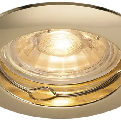 Plafonnier INC SLV PIKA QPAR51, GU10 rigide IP20 laiton 