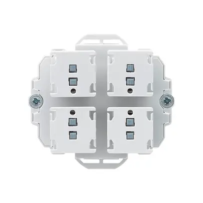 Inserto interruttore per tappar. Hager con 4 tasti 