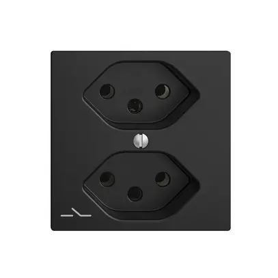 Presa INC EDIZIOdue 2×T13 nero 1×S 