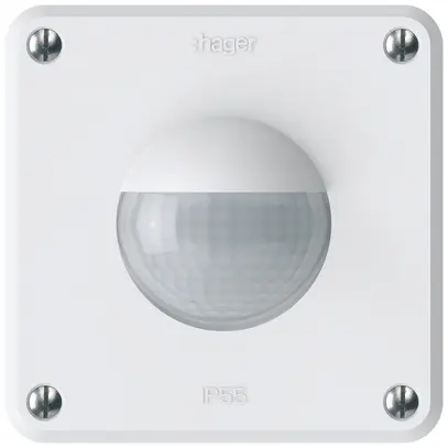 UP-Bewegungsmelder Hager robusto IP55 C 3-Draht weiss 