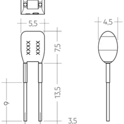 Resistenza I-Select 2 Plug per driver LED, 350mA, blu 