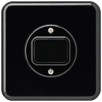 Interruttore INC basico 3/2L nero 