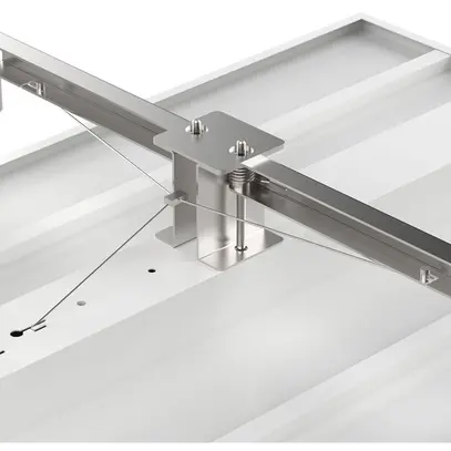 Lampada pannello LED DOTLUX WING 40W 6220lm 3000…5700K 1250×325×86mm bianco 