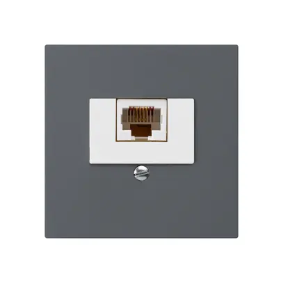 Scatola INC kallysto 1×RJ45u antracite 