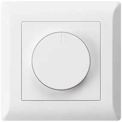 Variatore rotativo INC kallysto.line 20…500VA ritardo d.fase ascendente bianco 