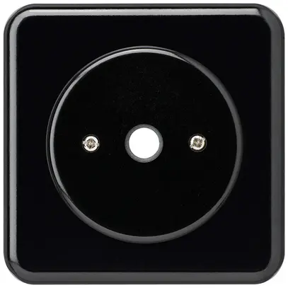 Boîte de raccordement ENC basico noir Ø9mm sans bornier 