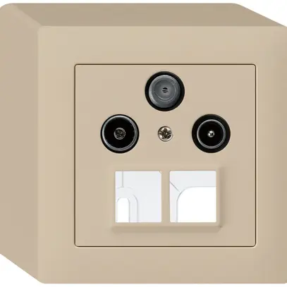 Presa antenna AP R/TV/SAT HMS kallysto beige 