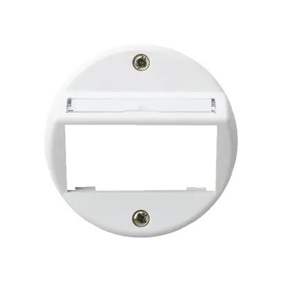 Kit de montage pour 1 M3 module multimédia basico blanc 