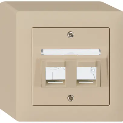 Kit de montage AP kallysto 2×Keystone beige 