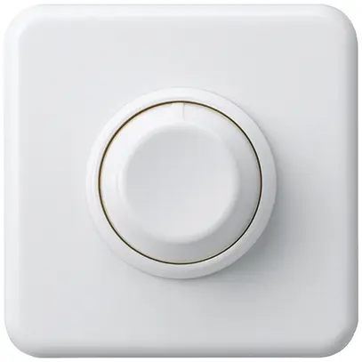 Kit frontal basico pour variateur blanc 86×86mm 