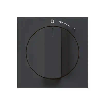 Kit frontal pour contact pivotant noir 60×60mm kallysto 0<-1 