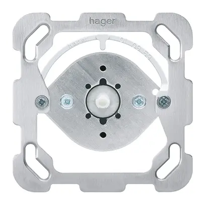 Inserto interruttore rotativo Hager S0/1L con piastra di fissaggio 