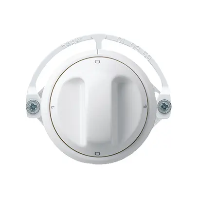 Insert pour interrupteur rotatif ENC basico 0/1L blanc 
