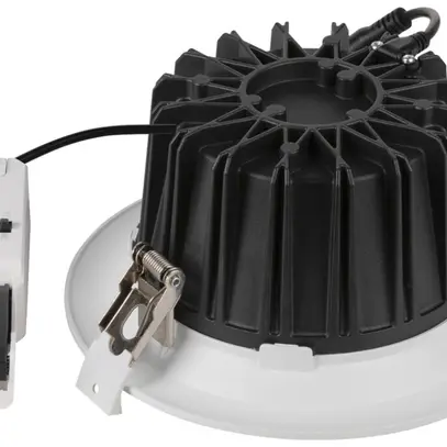 Downlight LED SLV C 150 8/14/20W 2400lm 940 IP54 WB Ø176mm blanc 