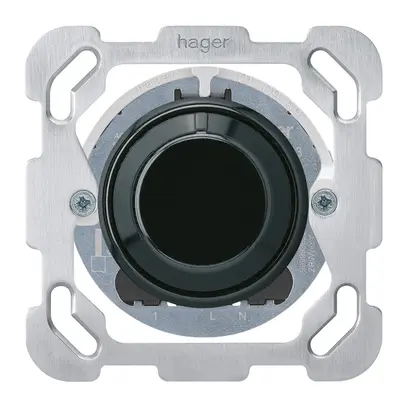 Variateur rotatif station secondaire ENC Hager basico BM noir 