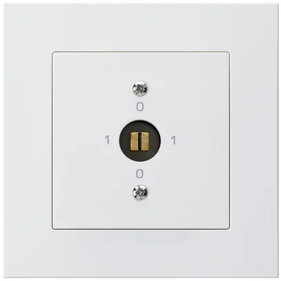 Interruttore a chiave d'innesto INC kallysto.pro 0/1L bianco 
