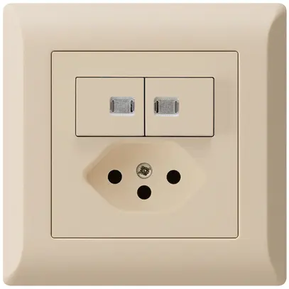 Combinaison lumineuse ENC 1/3+3/1P+T13 kallysto.line beige 2 lentilles 