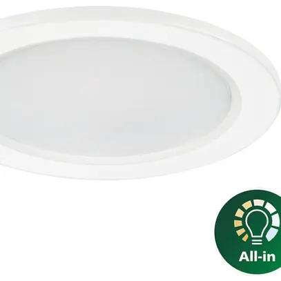 Downlight LED Philips CoreLine Slim 6.5W 830/840 120° Ø85mm bianco 