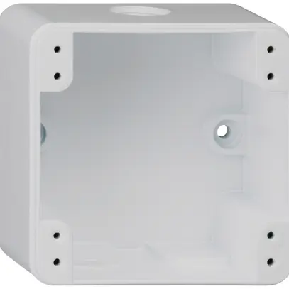 Scatola AP robusto 1×1 grigio 86×86×48mm 