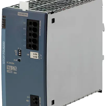 Alimentazione Siemens SITOP, IN: 120…230VAC (120…240VDC), OUT: 24VDC/20A 