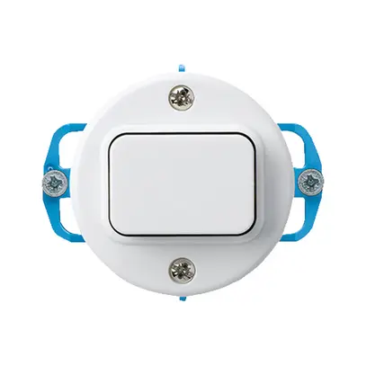 Inserto per interruttore INC basico 3/1L bianco 