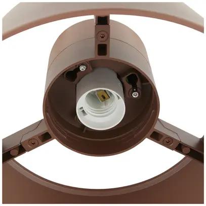 Plafoniera SLV PHOTONI CYL E27 1×13W IP65 Ø224×175mm ruggine 
