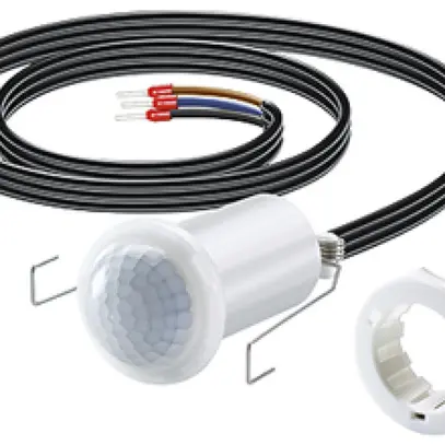 Rilevatore di presenza INS ESYLUX PD-C 360/8 mini Slave, opale opaco 