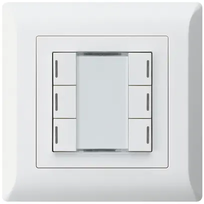 Tasto INC kallysto.line KNX 6×bianco LED RGB s/e-link 