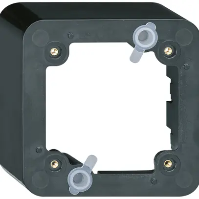 Quadro AP basico 1×1/50mm nero 