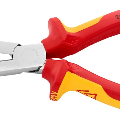 Telefonzange KNIPEX mit Schneidevorrichtung VDE gebogen 200mm 