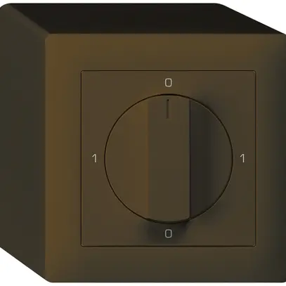 AP-Drehschalter kallysto 5/1L br mit Drehgriff 