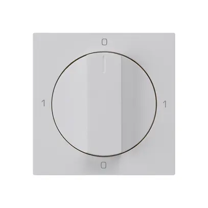 Inserto per interruttore rotativo kallysto 0/3L grigio chiaro con manopola 
