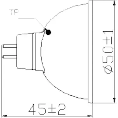 Lampe LED RefLED Retro MR16 GU5,3 5W 345lm 4000K 840 36°SL 