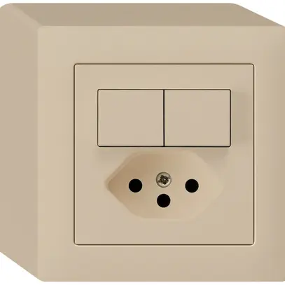 Combinaison AP 1/3+3/1P+T13 beige kallysto 