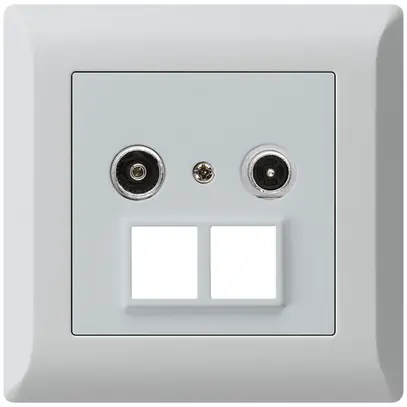 Presa multimedia INC kallysto.line R/TV 11dB 2GHz grigio chiaro 